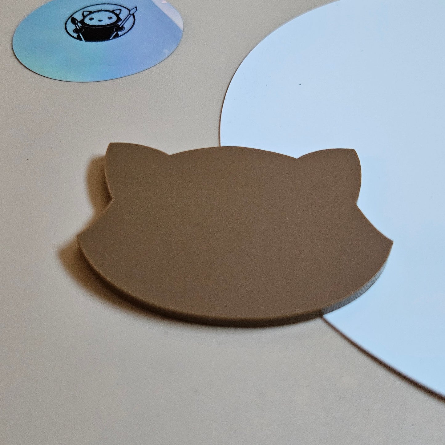 Beige Acrylic - Swatch