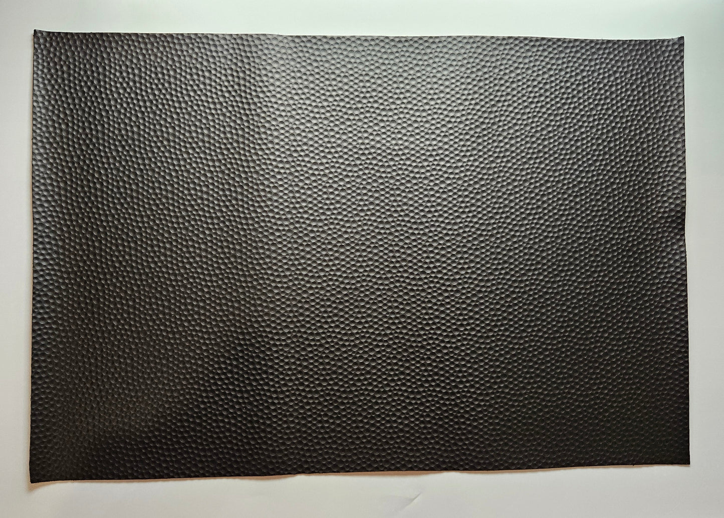 Black Engrves Black Golf Texture Leatherette