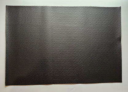 Black Engrves Black Golf Texture Leatherette