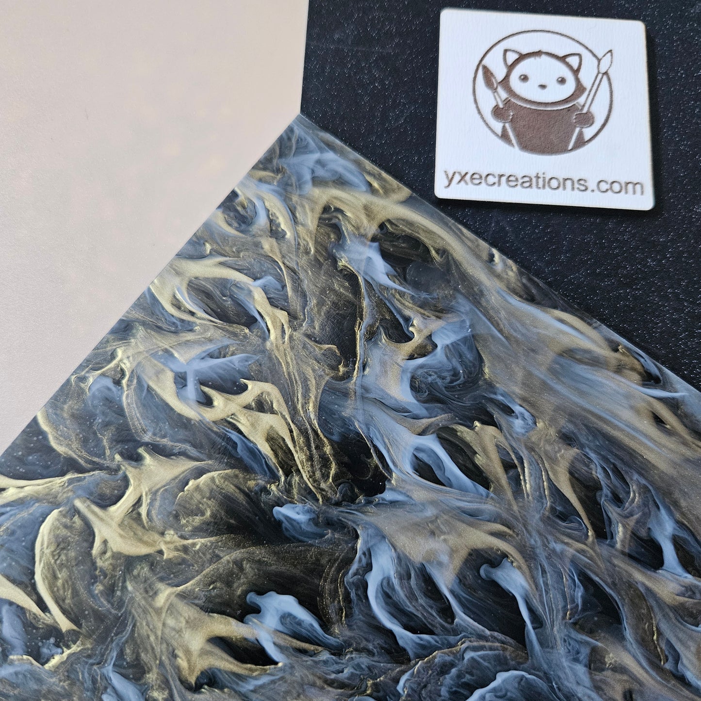 Black and White Radiance Acrylic Sheet - Preview