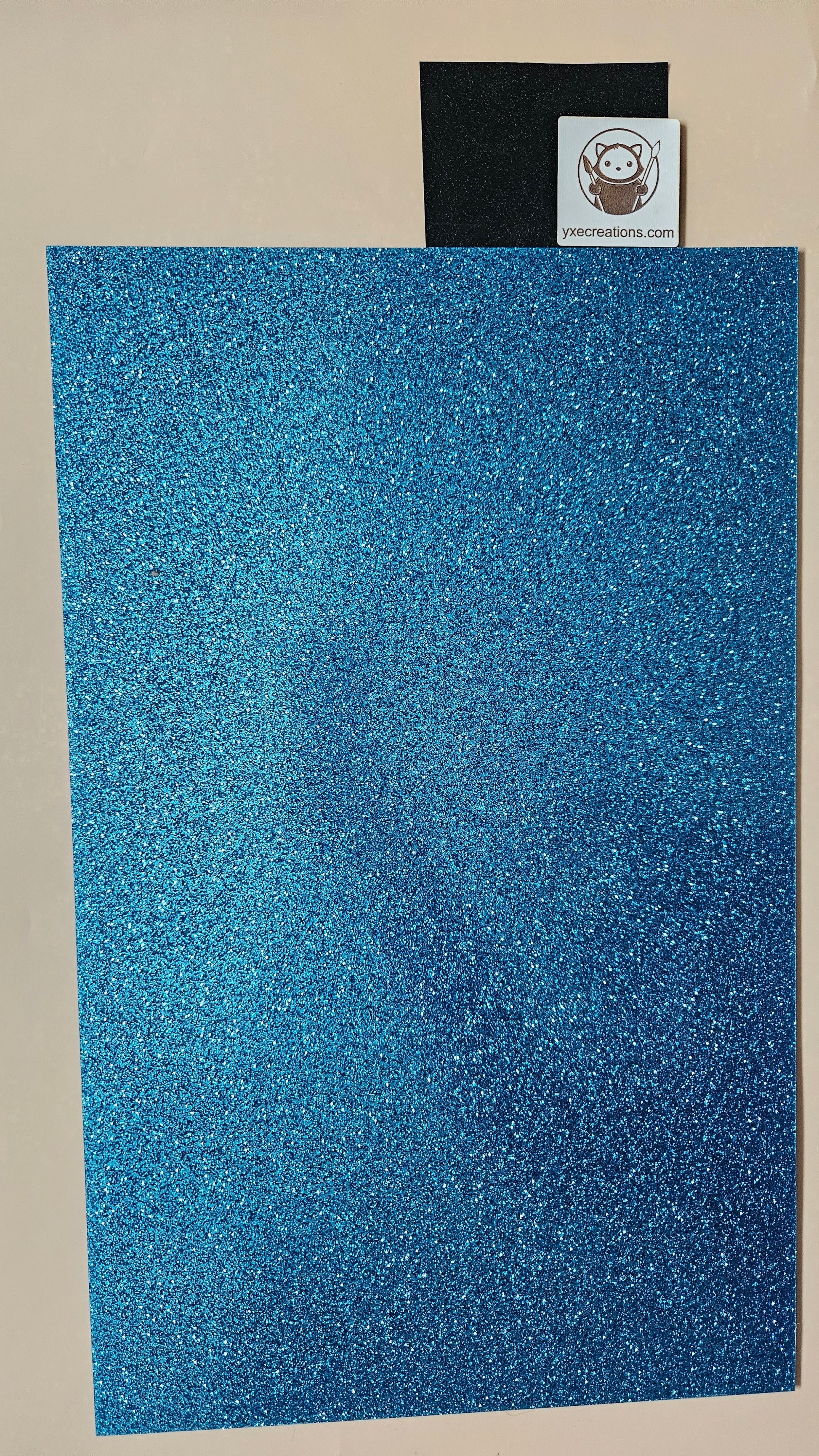 Blue - Glitter Acrylic - Cast Acrylic for Laser Cutting - Sheet Preview 2