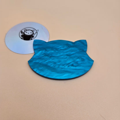 Blue Wave Acrylic Sample Swatch