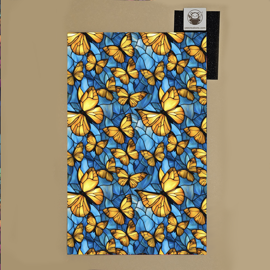 Stained Glass Imitation - Butterflies - Next Level Sheet