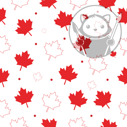 Next Level Sheet - UV Printed Acrylic and Plywood Sheets - Canada Maple - Pattern