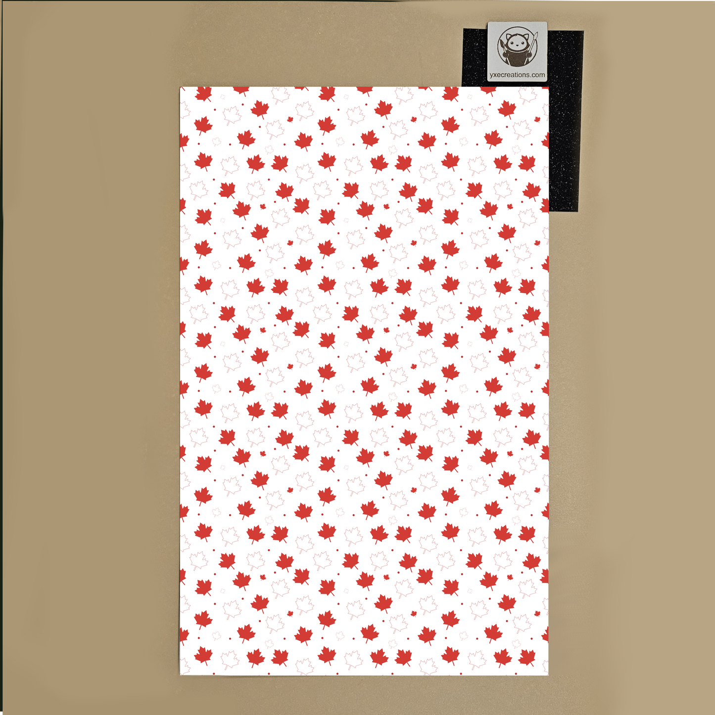 Next Level Sheet - UV Printed Acrylic and Plywood Sheets - Canada Maple - Pattern