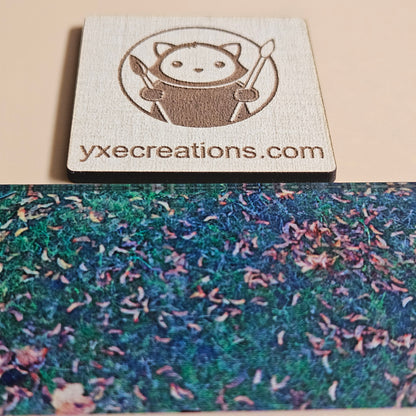 Close Up Maple Leaves Forest - Next Level Sheet - Printed PLywood and Acrylic - Close Up