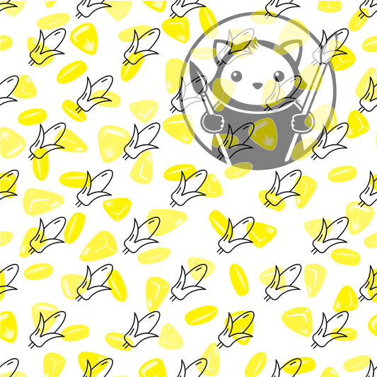 Next Level Sheet - Printed Acrylic and Plywood - Corn and Corn Pattern