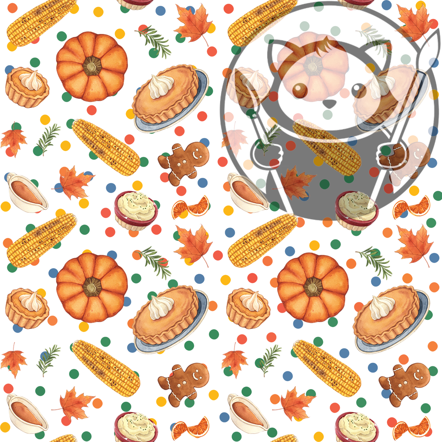 Corn and Pumpkin Pie - Next Level Sheet