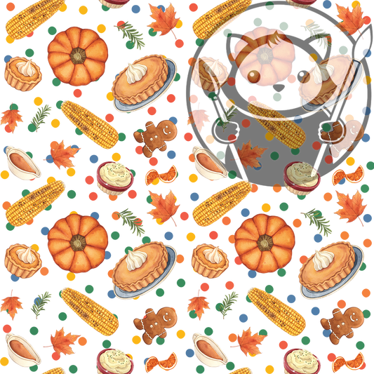 Corn and Pumpkin Pie - Next Level Sheet