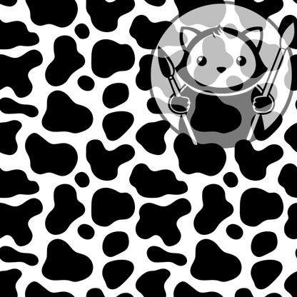 Monochrome Cow - Next Level Sheet