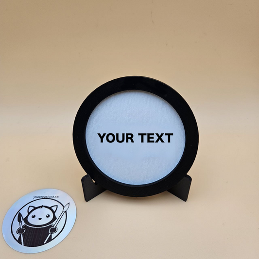 Custom Genre Tag for Bookshelf with User Provided Tesxt