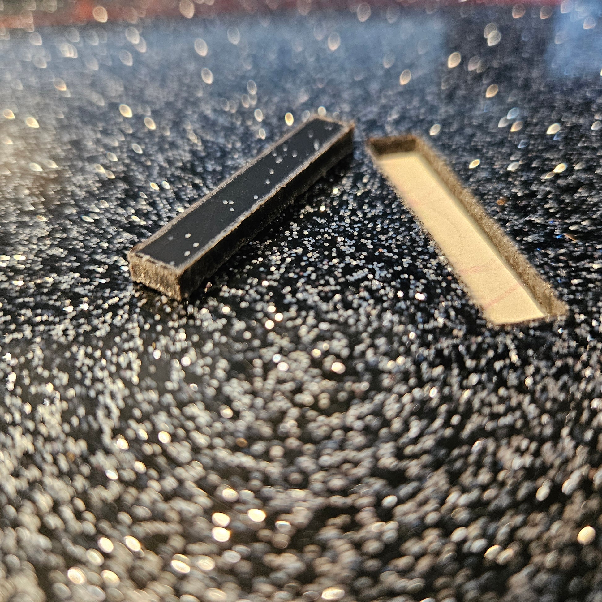 Custom Cut Glitter Acrylic