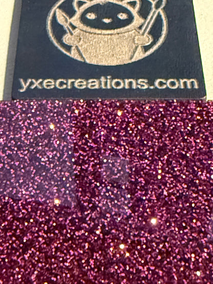 Dark PInk Glitter Acrylic Preview