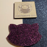 Glitter Acrylic Sheet - Dark Pink
