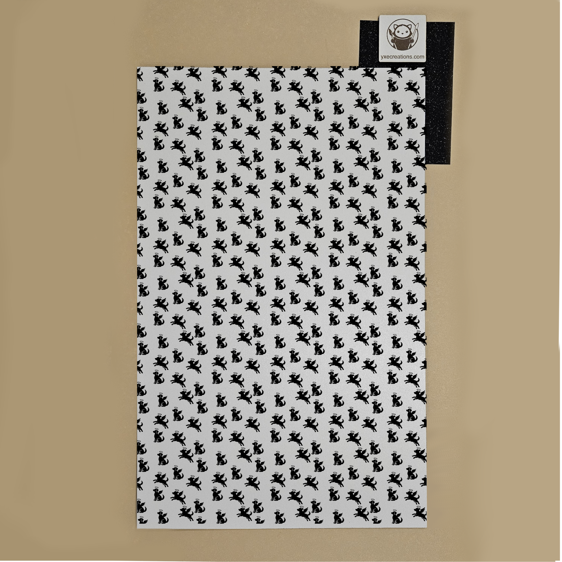 Next Level Sheet - Printed Acryic and Plywood Sheets - Angel Dogs - Preview