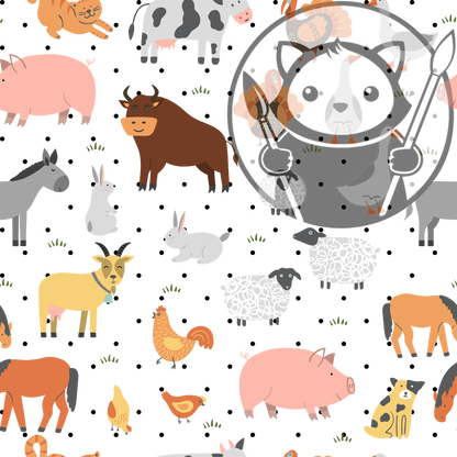 Farm Animals - Next Level Sheet