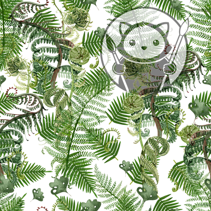 Next Level Sheet - Printed Acrylic and Plywood - Ferns and ferns Pattern