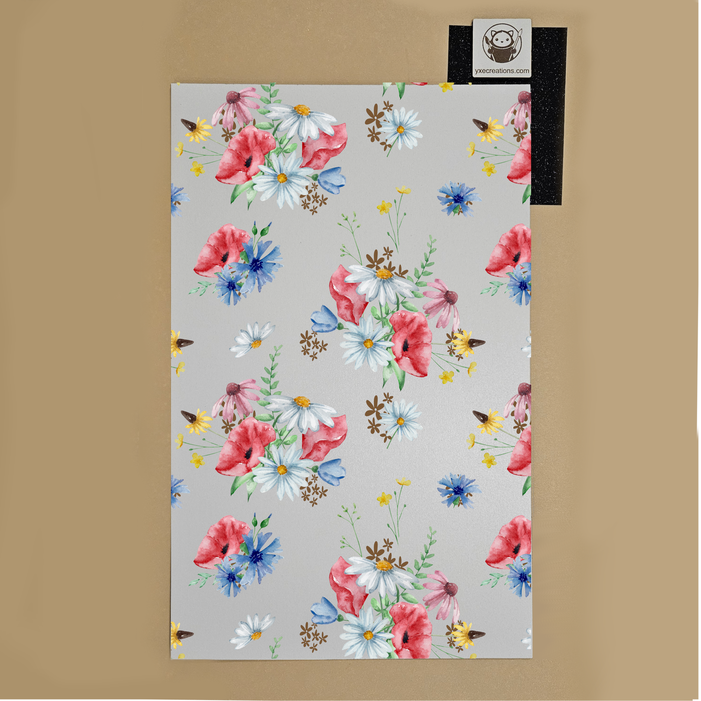 Next Level Sheet - Printed Acrylic and Plywood - Flower Clusters Preview 1