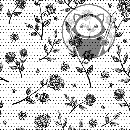 Next Level Sheet - Printed Acrylic and Plywood - Flower Veil 4  Pattern