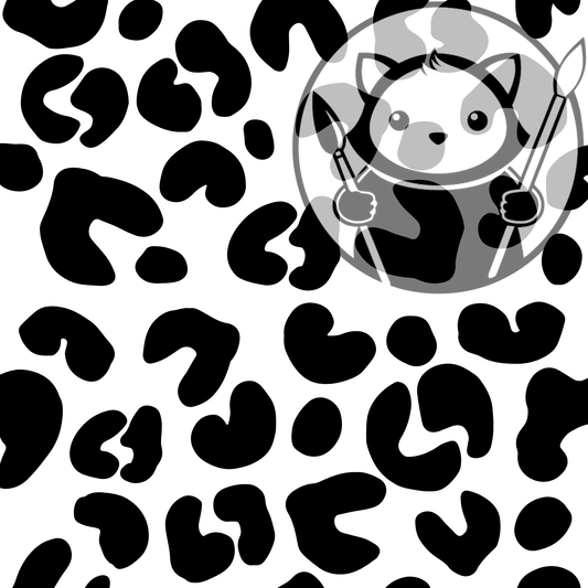 Monochrome Leopard - Next Level Sheet