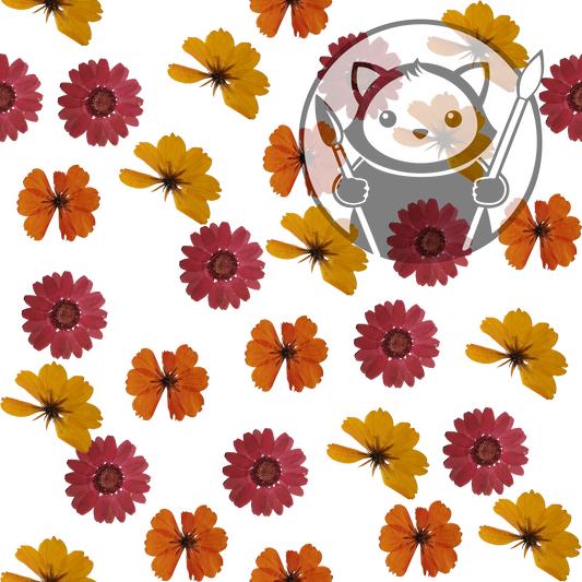 Next Level Sheet - Printed Acrylic and Plywood - Gerbera GardenPattern