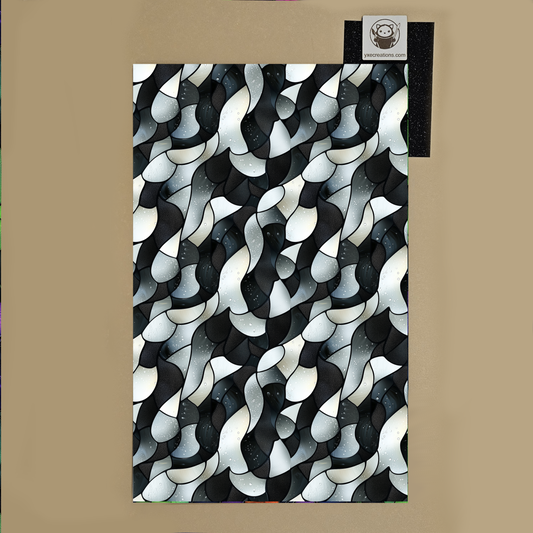 Stained Glass Imitation - Black and White - Next Level Sheet