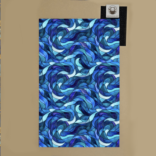 Stained Glass Imitation - Blue Ocean - Next Level Sheet