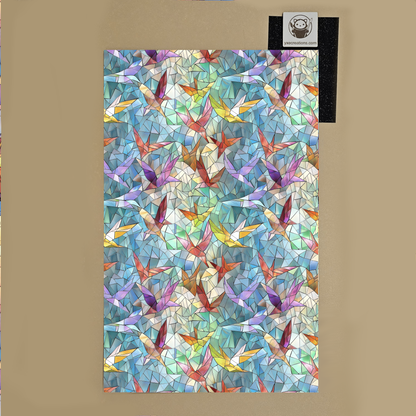 Stained Glass Imitation - Paper Crane - Next Level Sheet