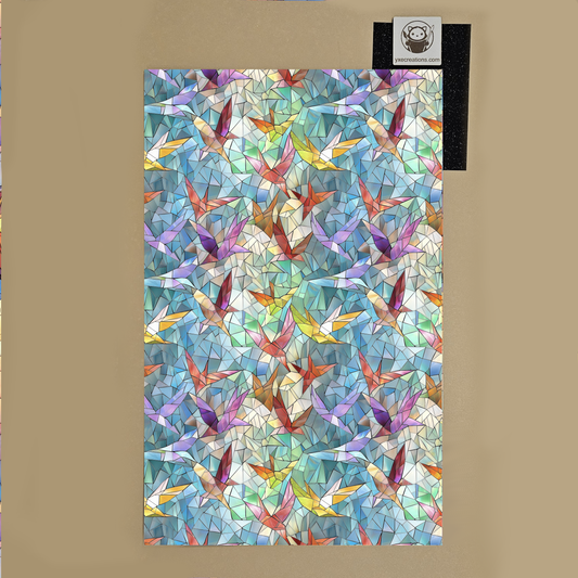 Stained Glass Imitation - Paper Crane - Next Level Sheet