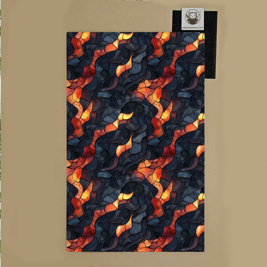 Stained Glass Imitation - Dark Lava - Next Level Sheet