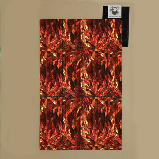 Stained Glass Imitation - Fire - Next Level Sheet