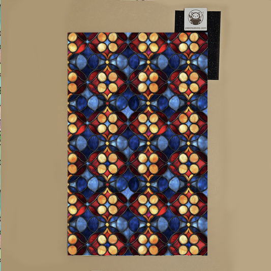 Stained Glass Imitation - Warm Circles - Next Level Sheet