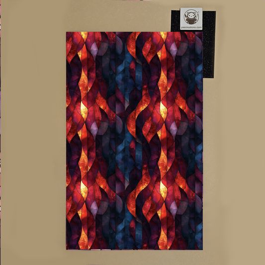 Stained Glass Imitation - Dark Ember - Next Level Sheet