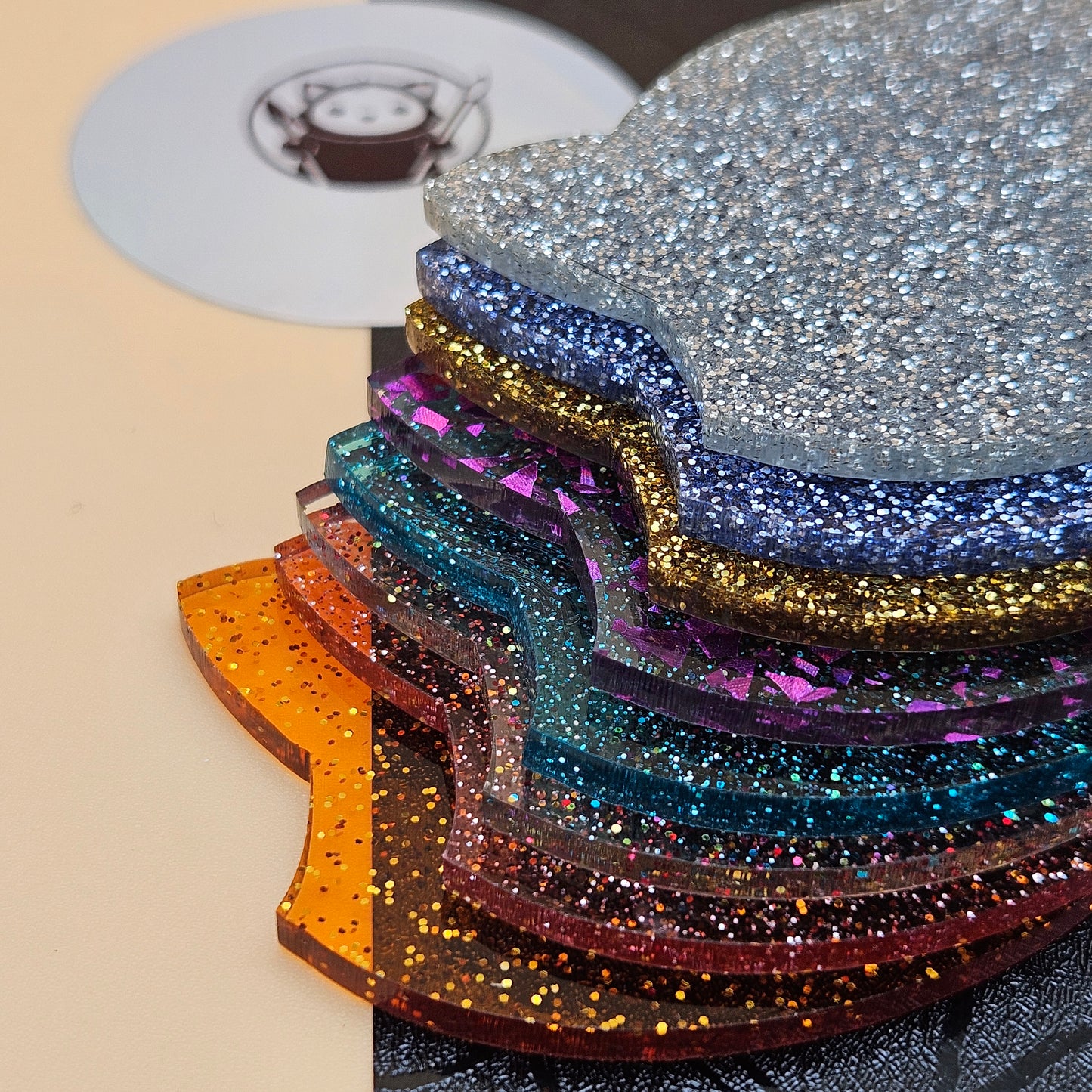 Glitter Acrylics Collection