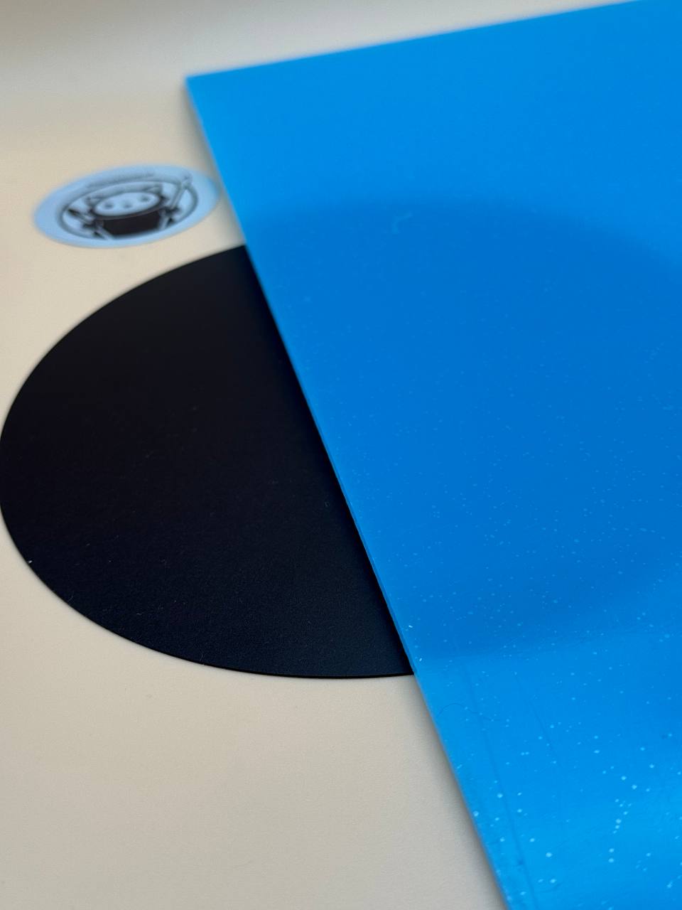 Glow in the Dark Blue Acrylic sheet for Crafts