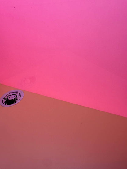 Glow in the Dark Pink Acrylic sheet for Crafts from YXE Creations Craft Hub