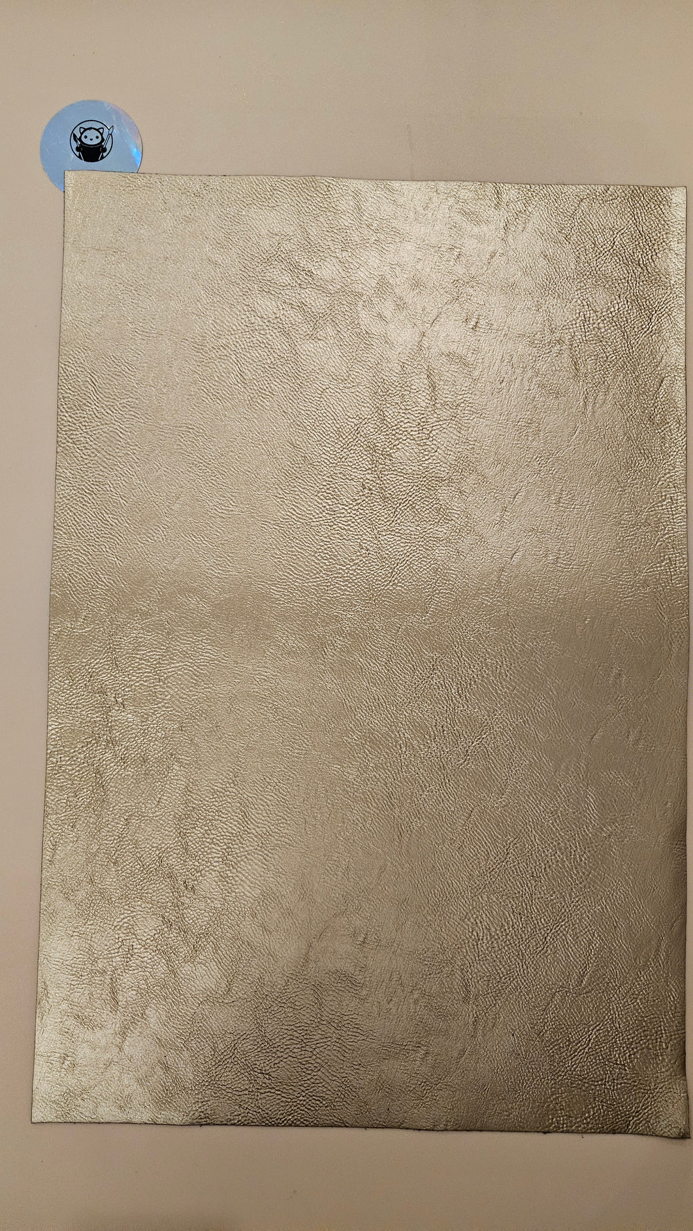Gold - Engraves Black - Leatherette Sheet – PU Material - Sheet