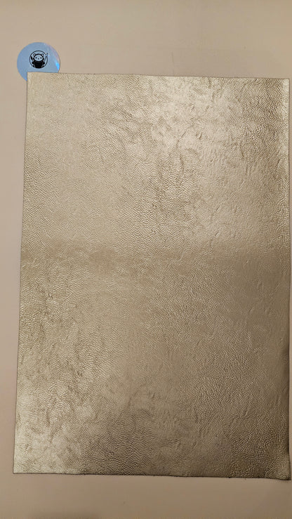 Gold - Engraves Black - Leatherette Sheet – PU Material - Sheet