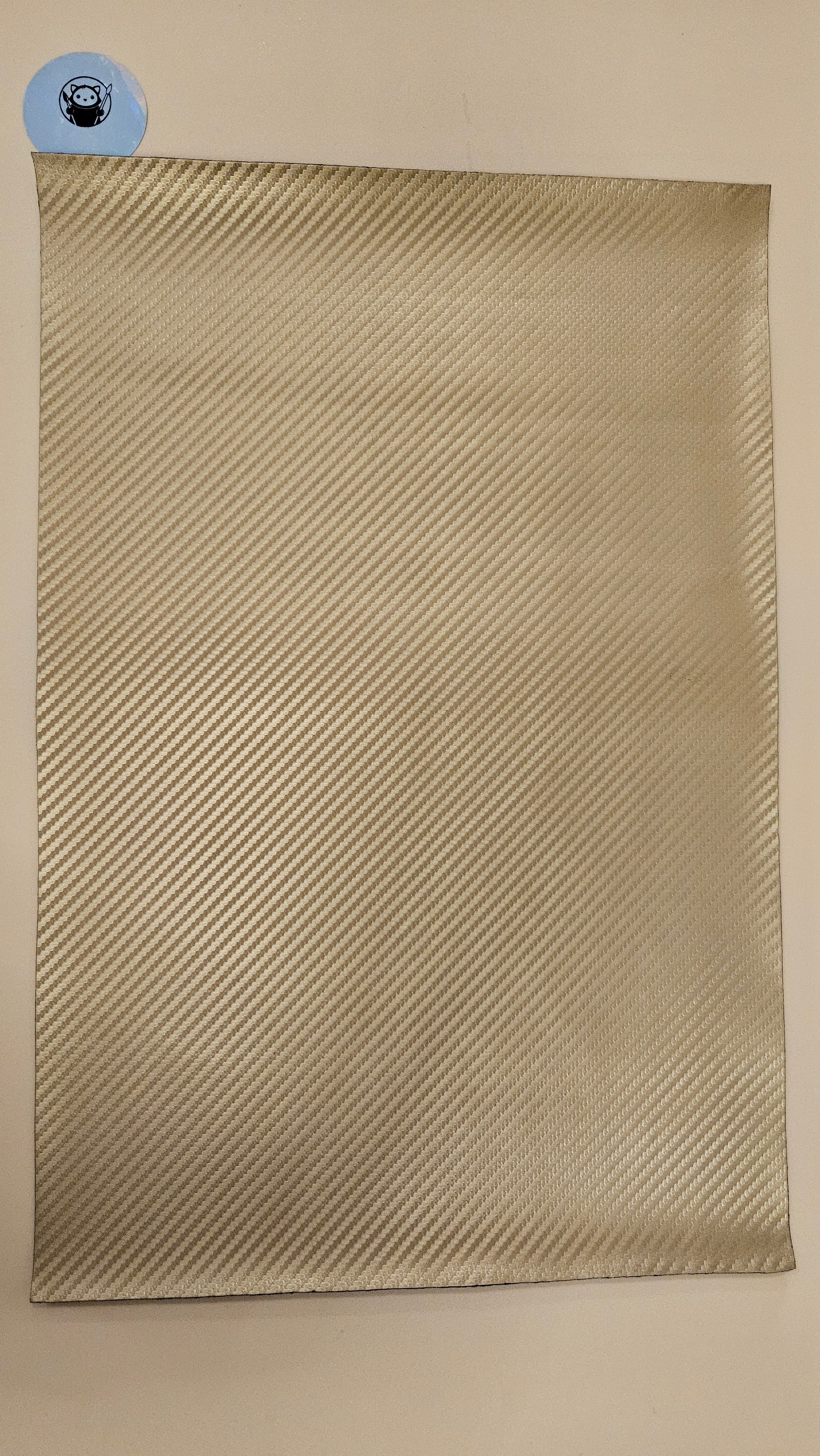 Gold Carbon Fiber - Engraves Black - Leatherette Sheet – PU Material -  Sheet 