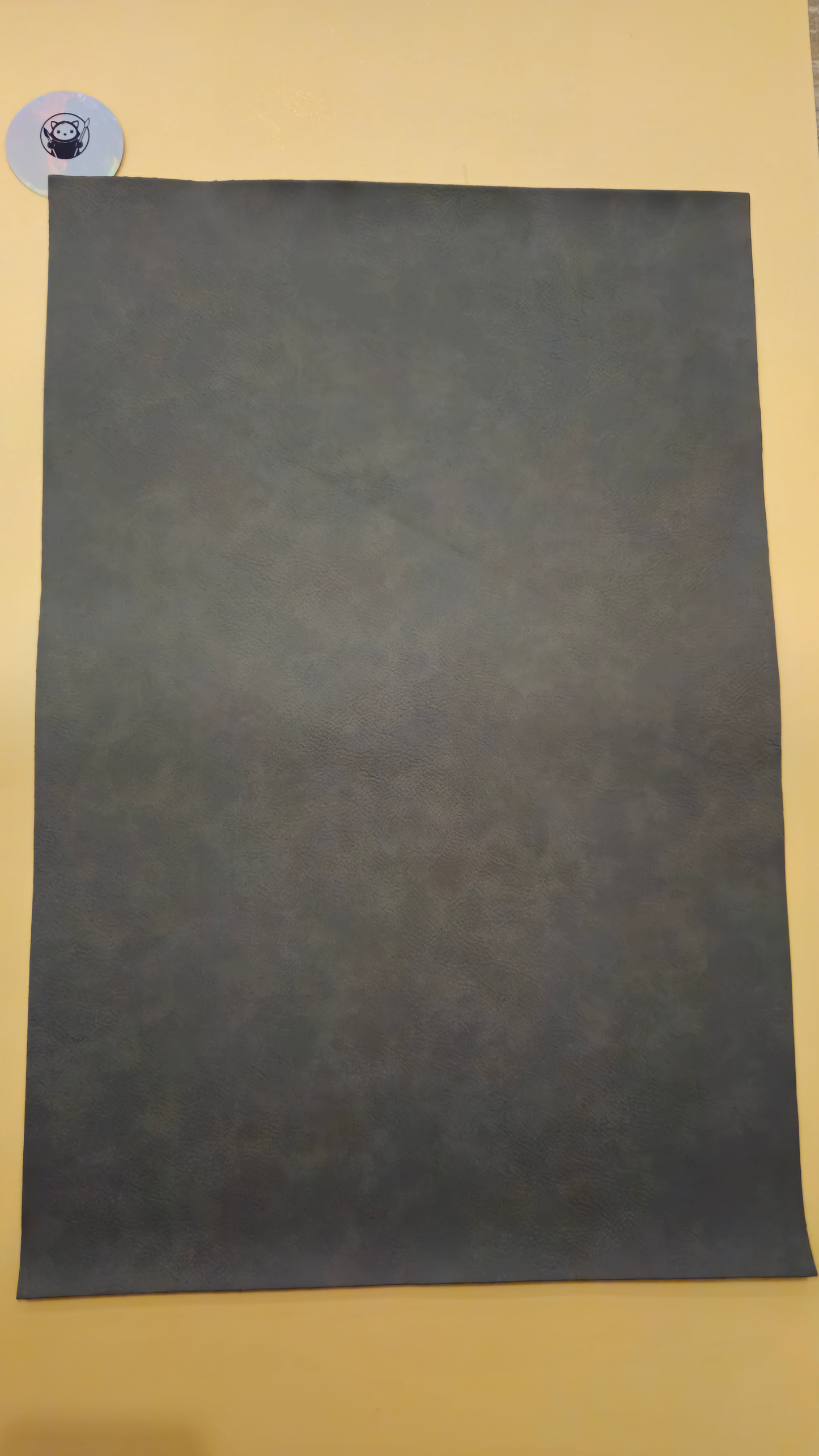 Gray- Engraves Black- Leatherette Sheet – PU Material - Sheet