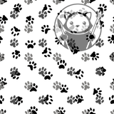 Paw Prints - Next Level Sheet