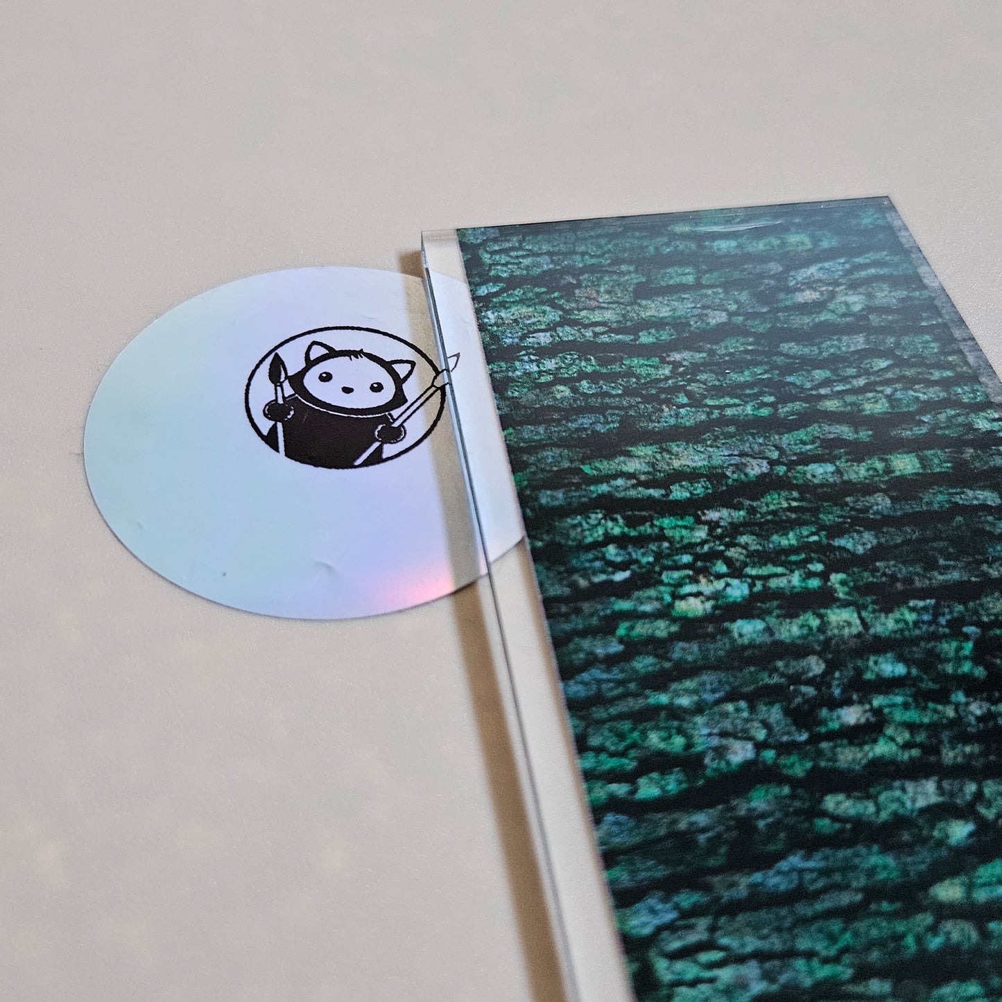 Green Bark Printed Sample