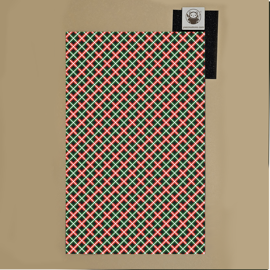 Next Level Sheet - UV Printed Plywood and Acrylic Sheets - Green, White and Red Diamond - Preview