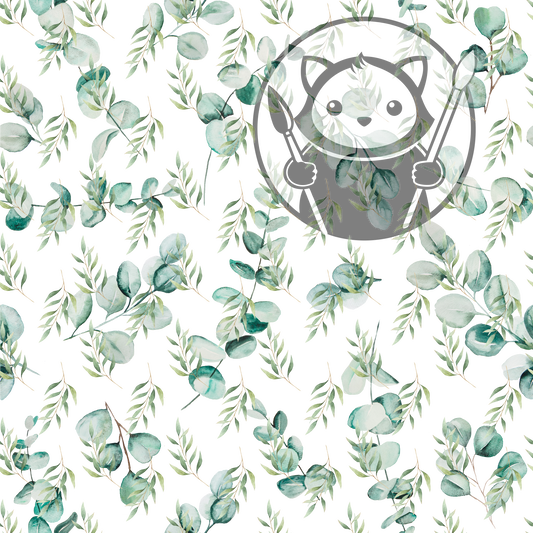 Next Level Sheet - Printed Acrylic and Plywood - Greens Pattern