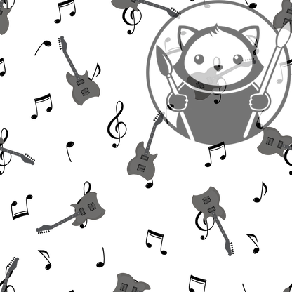 Next Level Sheet - Printed Acrylic and Plywood Sheets - Guitars - Pattern