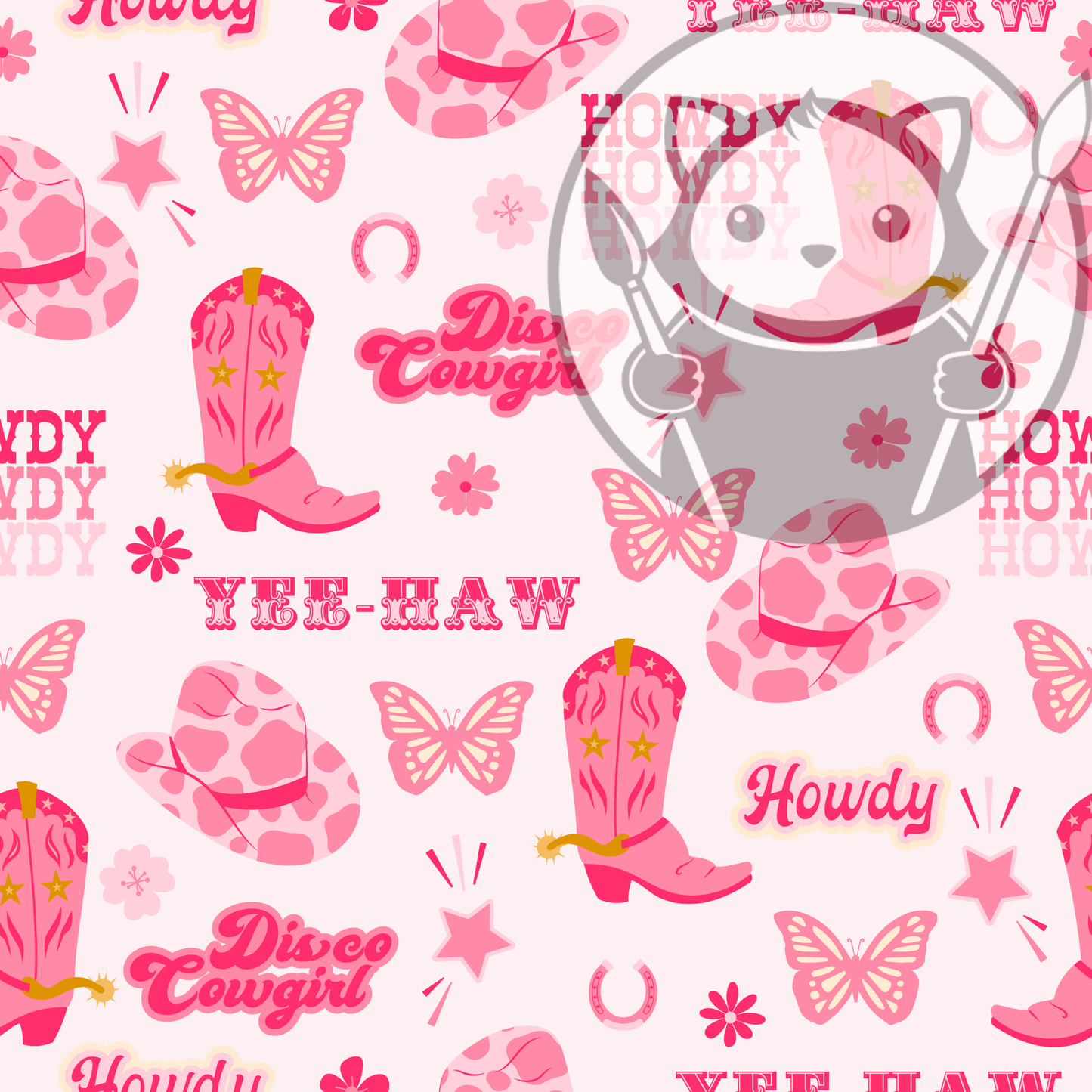 Next Level Sheet - UV Printed Plywood and Acrylic Sheets - Howdy - PAttern