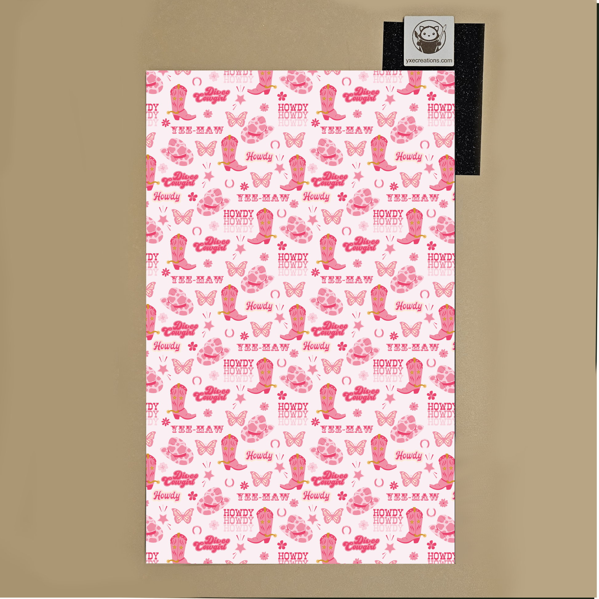 Next Level Sheet - UV Printed Plywood and Acrylic Sheets - Howdy - Preview