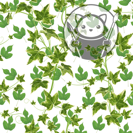 Next Level Sheet - Printed Acrylic and Plywood - Ivy Pattern