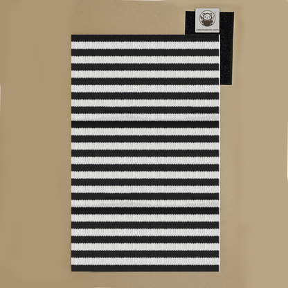 Black and White Knitted Fabric - Next Level Sheet