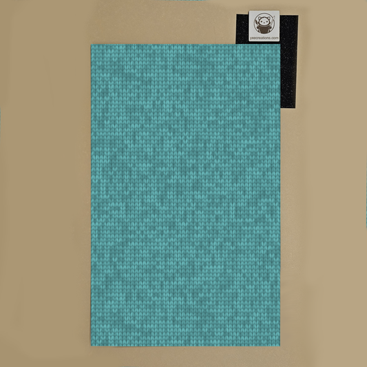 Blue Knitted Fabric - Next Level Sheet